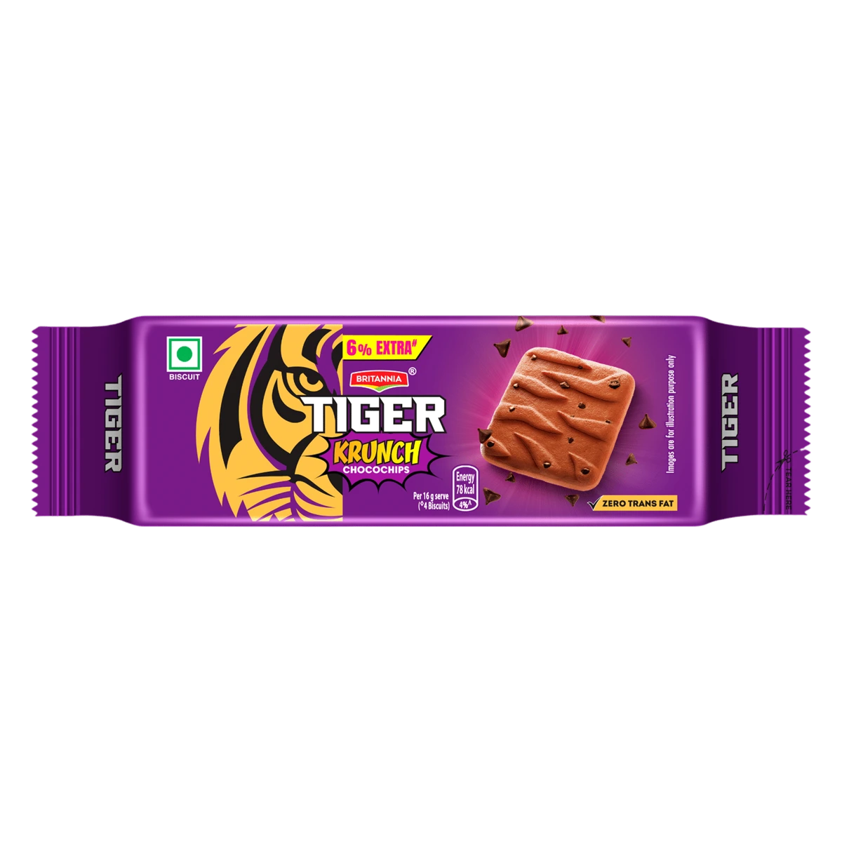 Tiger Krunch Choco Chips Biscuits