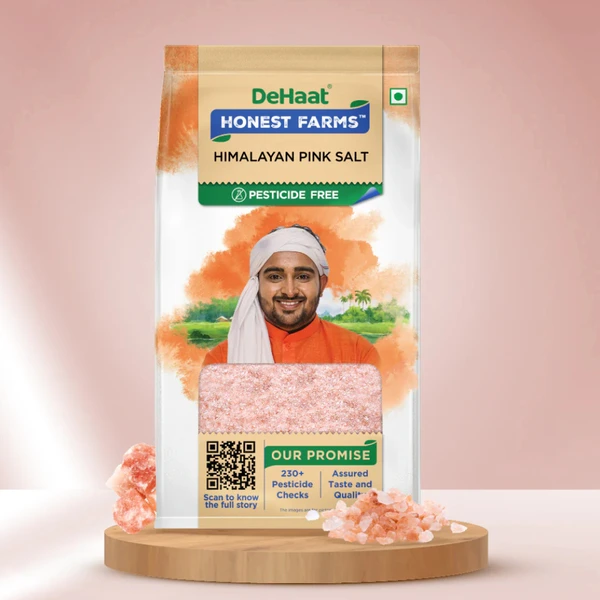 Dehaat Honest Farms Himalayan Pink Salt - Pesticide Free