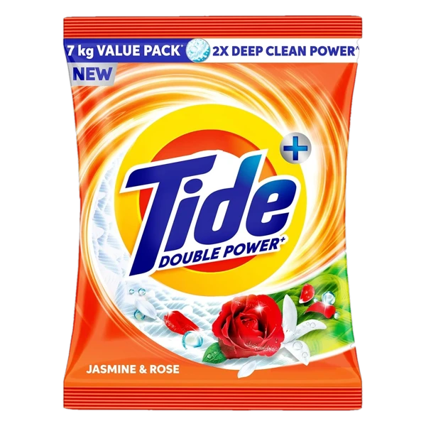 Tide Plus Double Power Jasmine & Rose Detergent Powder