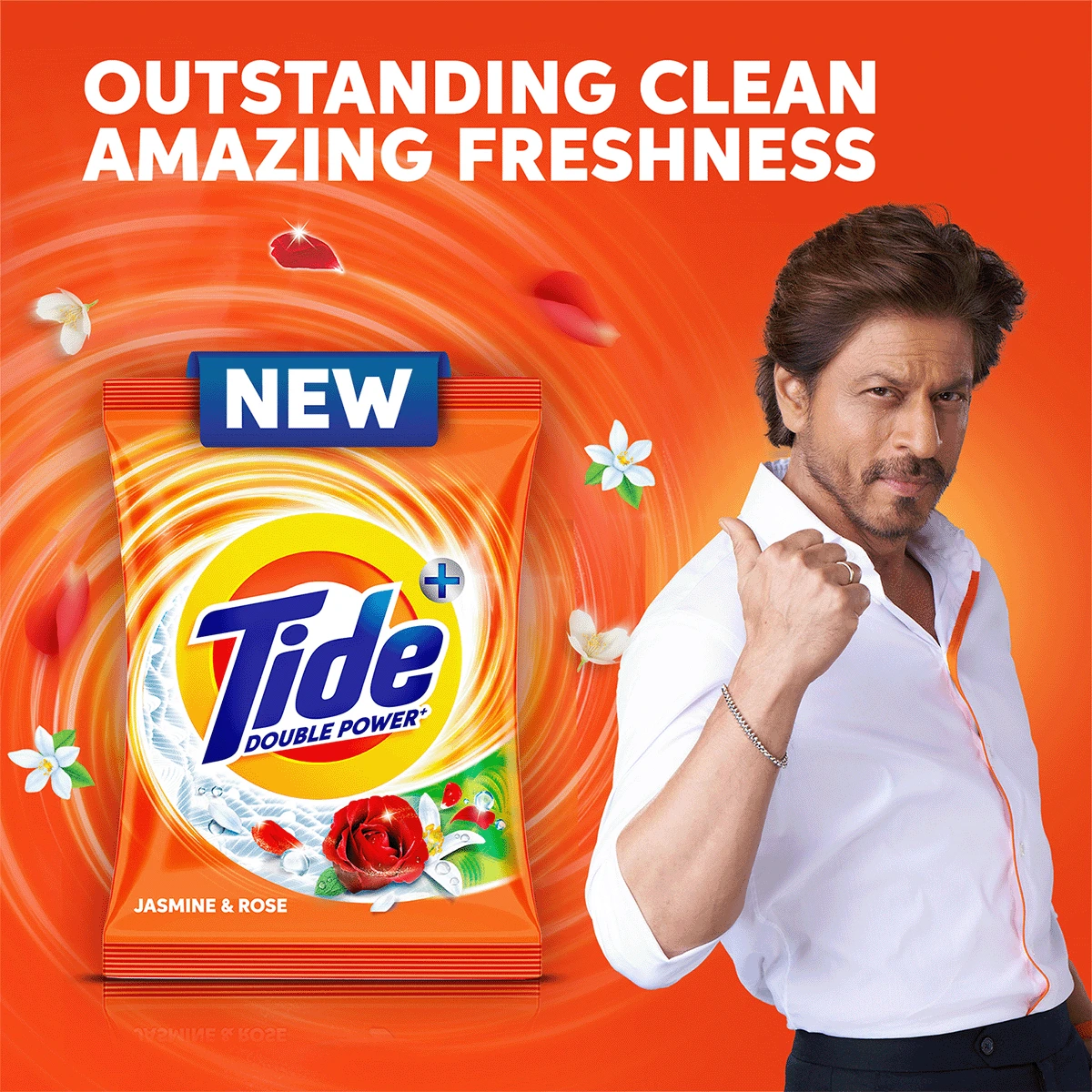 Plus Double Power Jasmine & Rose Detergent Powder