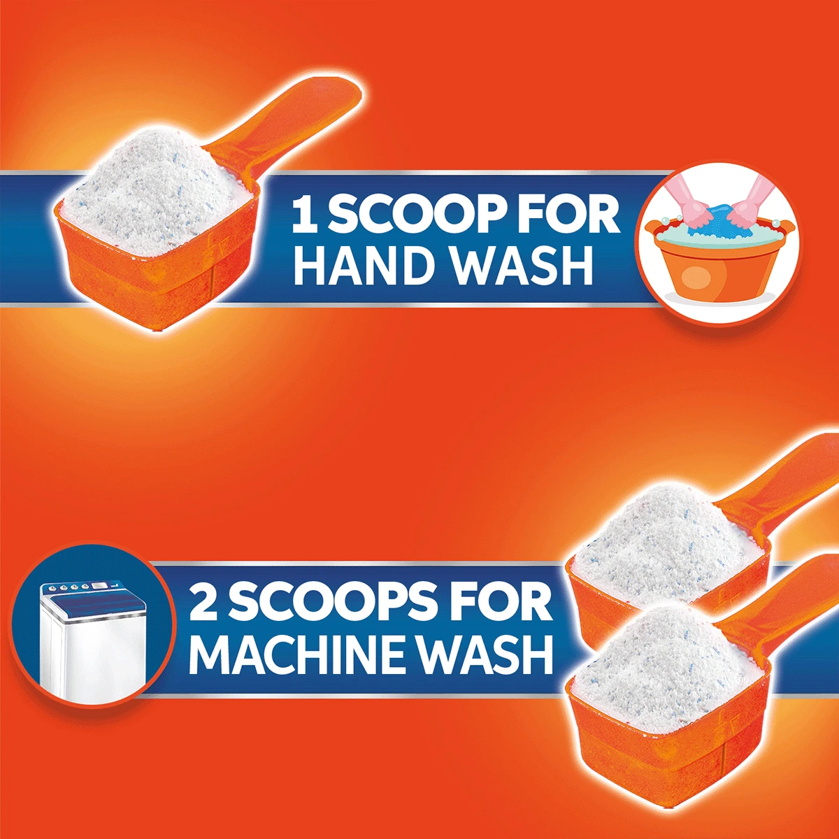 Plus Double Power Jasmine & Rose Detergent Powder