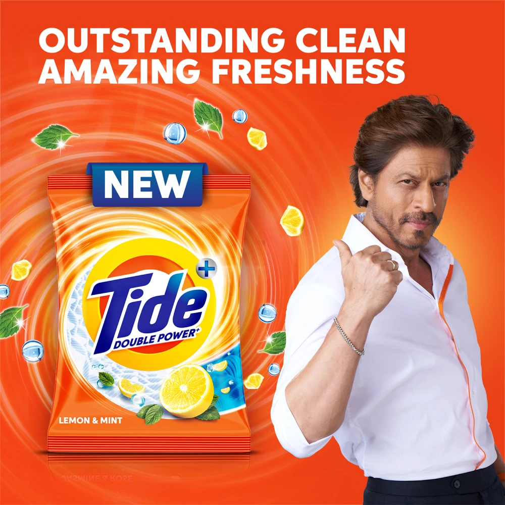 Plus Double Power Lemon & Mint Detergent Powder