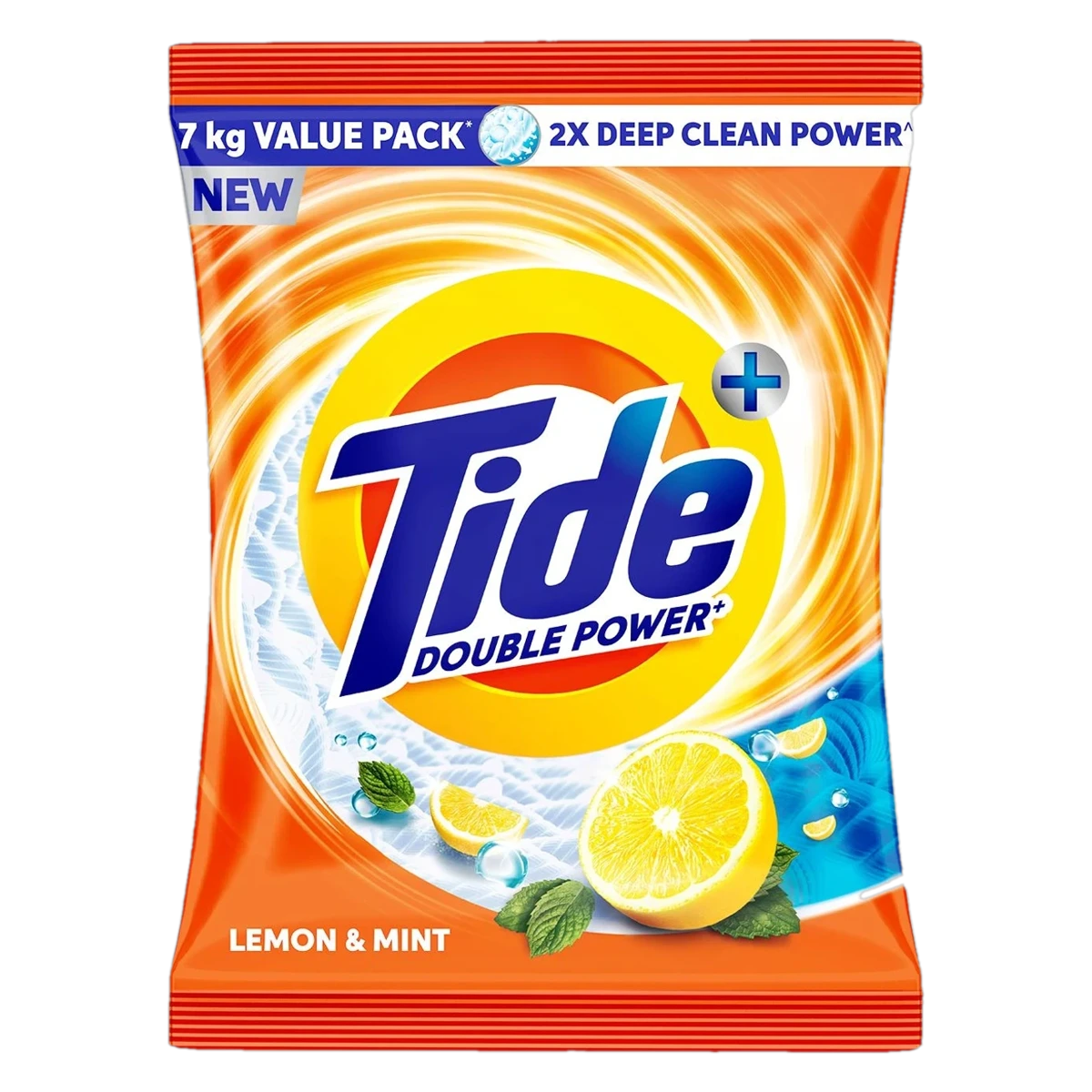 Plus Double Power Lemon & Mint Detergent Powder