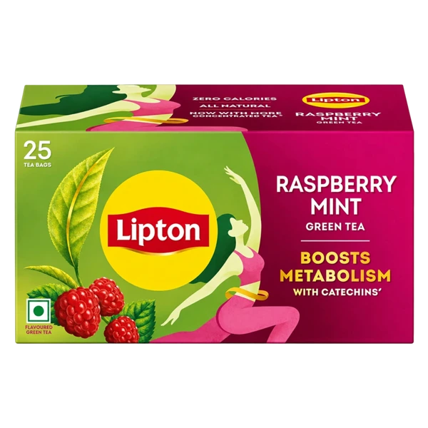 Lipton Raspberry Mint Green Tea Bags