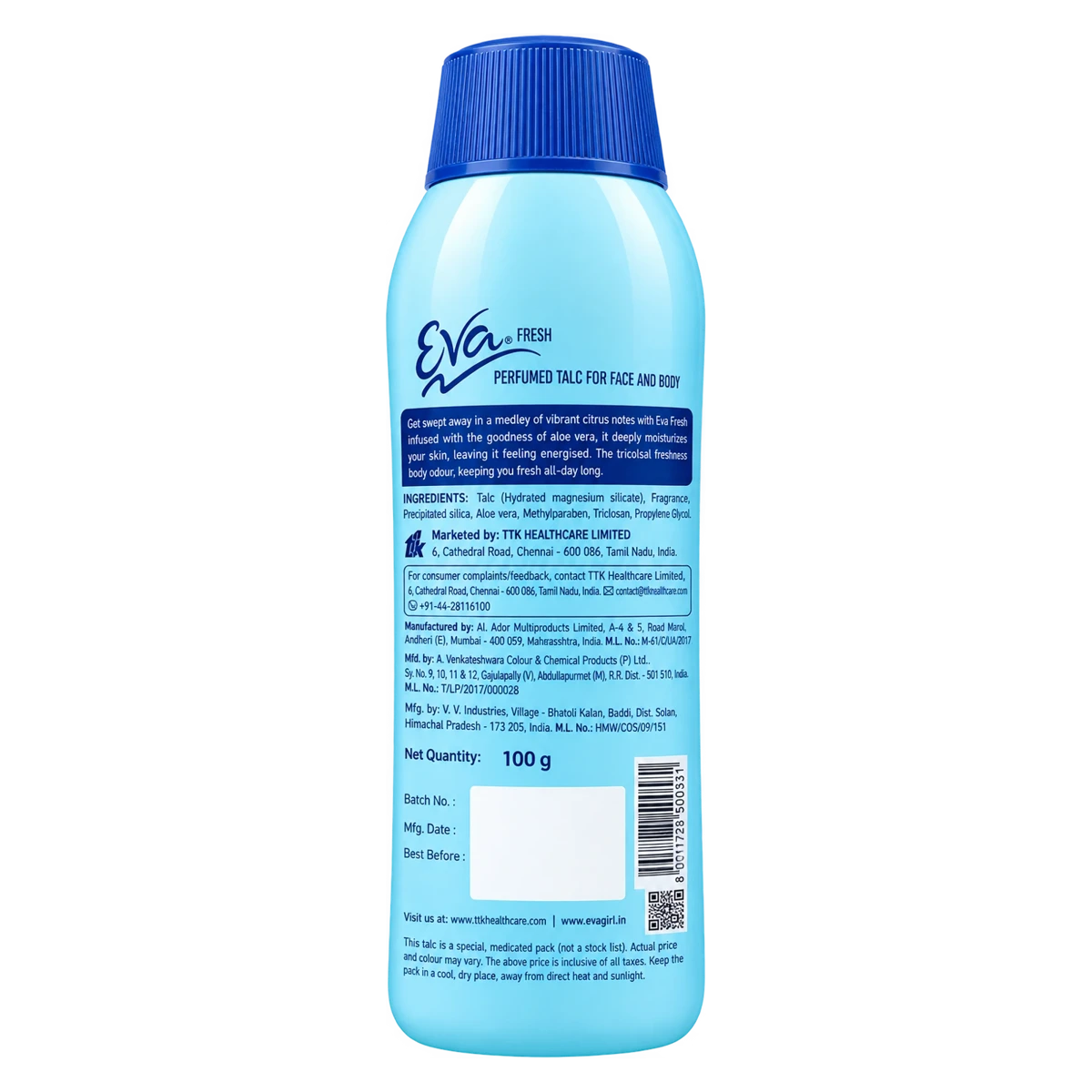 Fresh Flower Shower Perfumed Talc