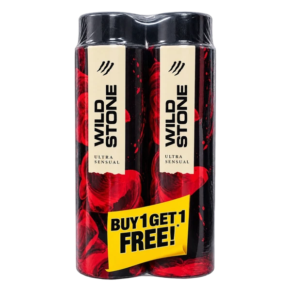 Wild Stone Ultra Sensual Fragrant Talc Buy 1 Get 1 Free