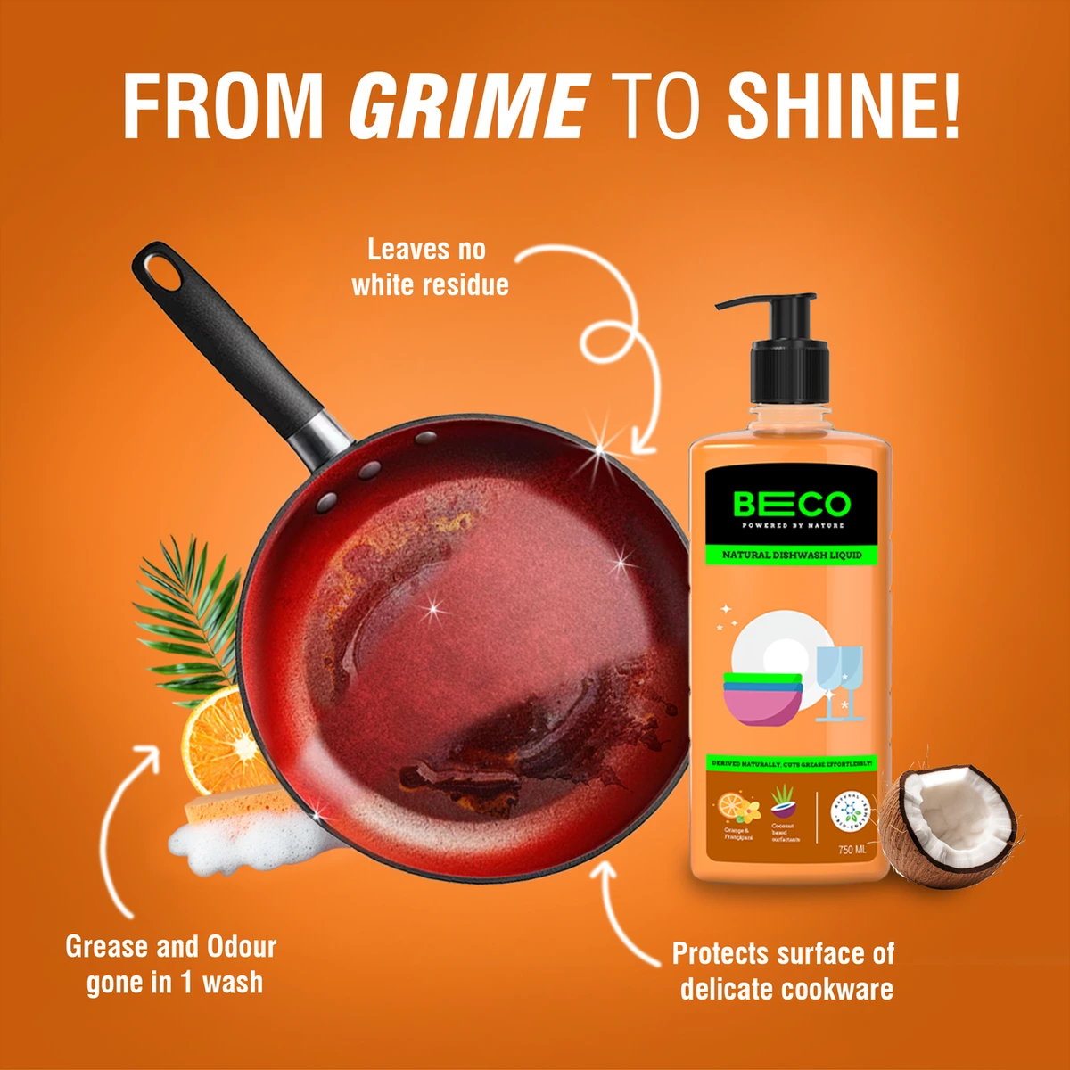 Natural Dishwash Gel