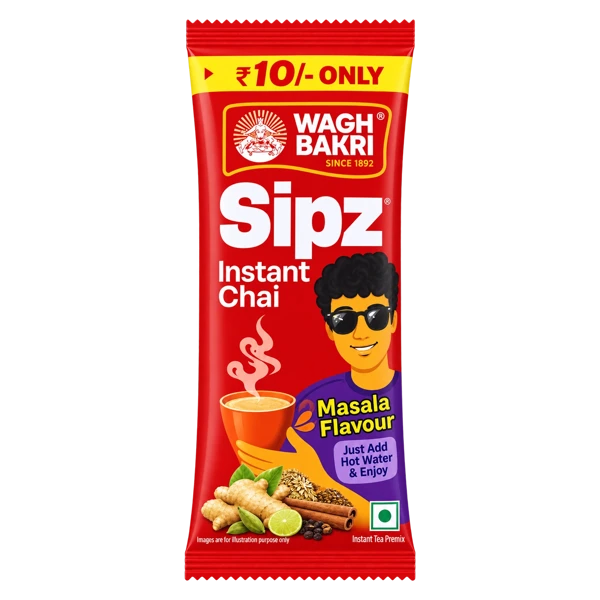 Wagh Bakri Sipz Masala Flavour Instant Tea Premix