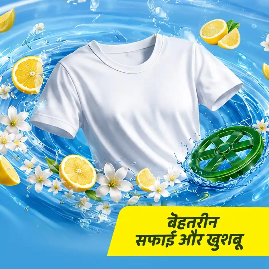 Active 2 in 1 Detergent Powder