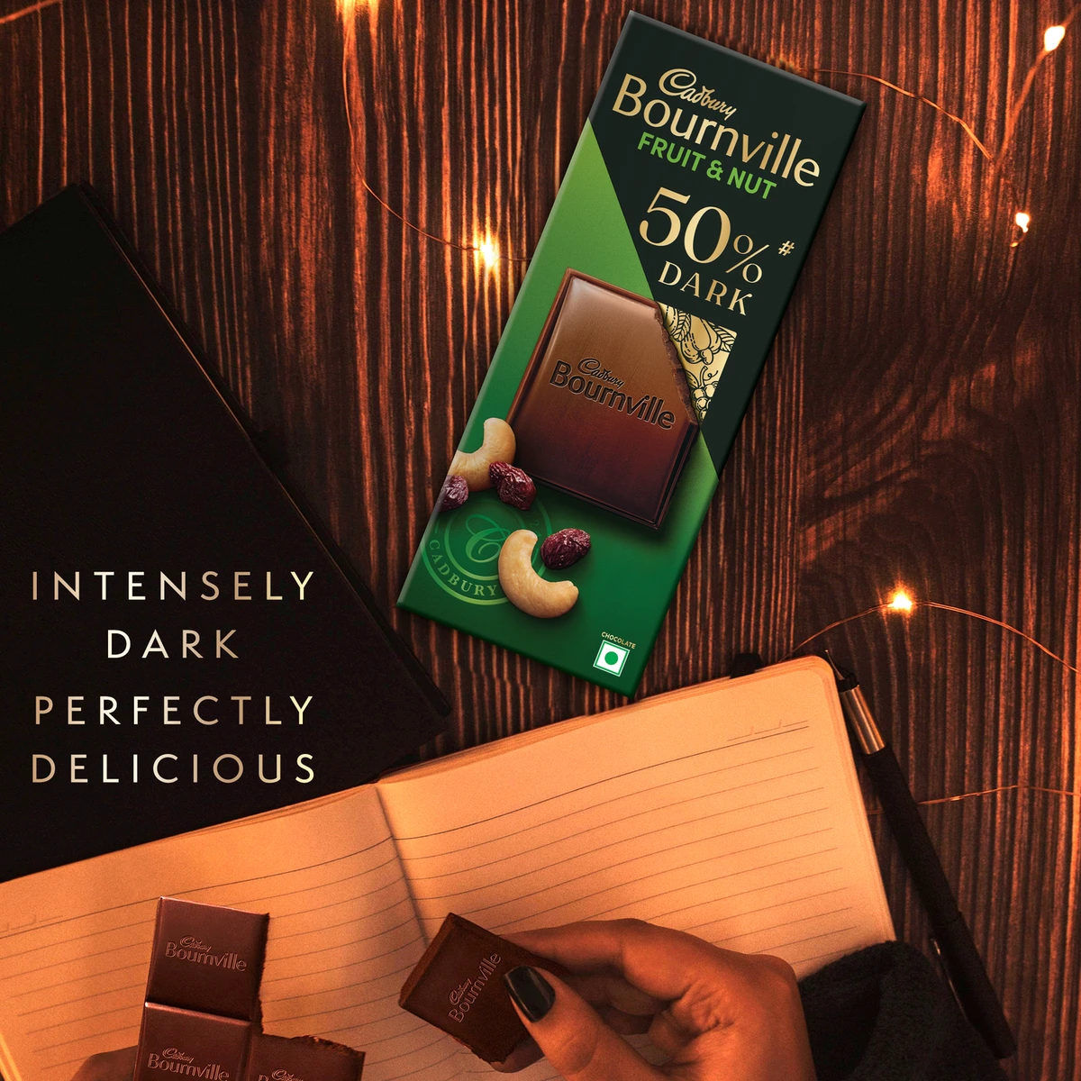 Bournville Fruit & Nut 50% Dark Chocolate Bar