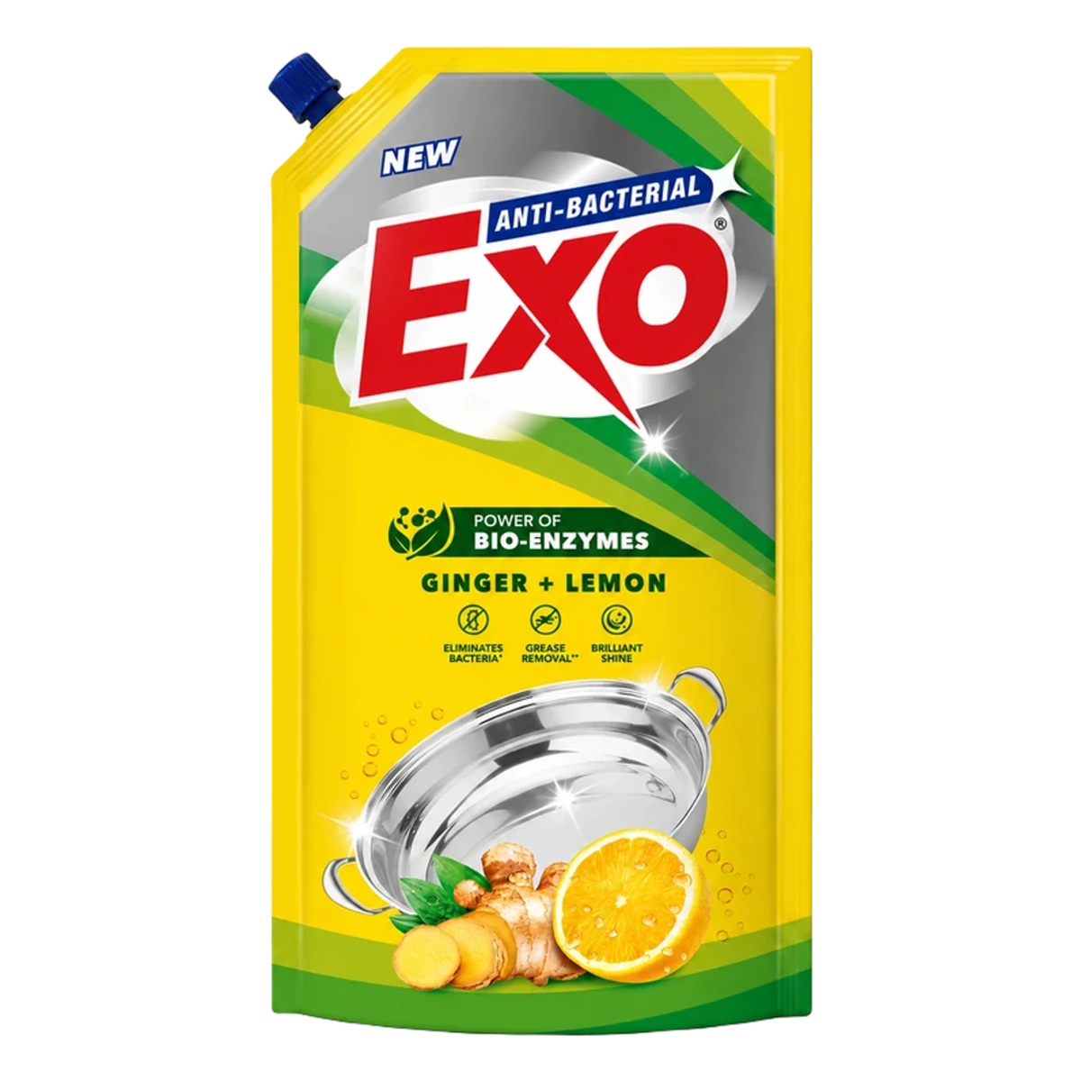 Anti Bacterial Ginger + Lemon Dishwash Gel