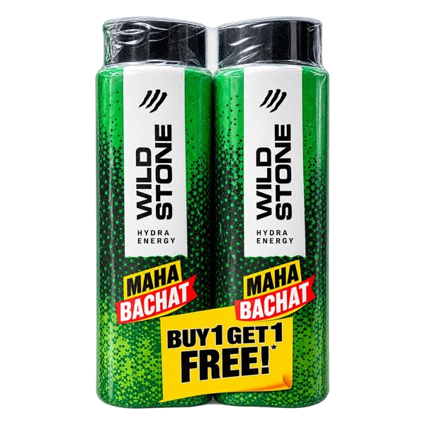 Wild Stone Hydra Energy Freshness Talc Buy 1 Get 1 Free