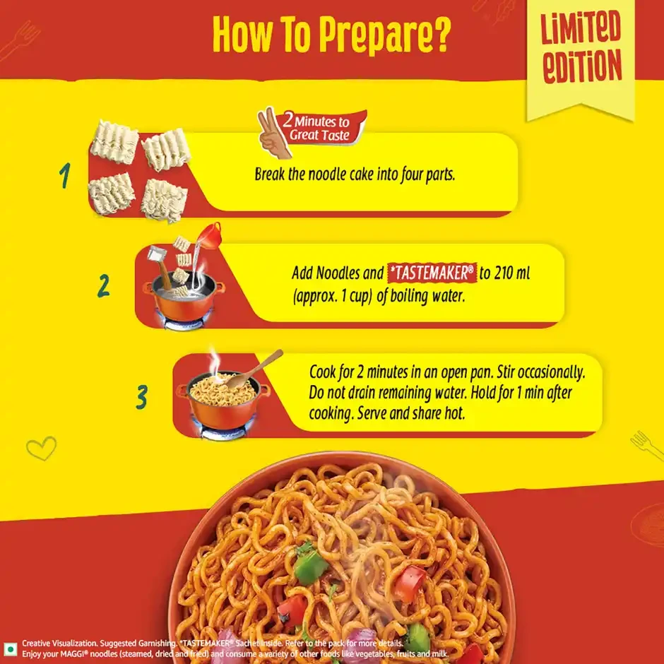 Maggi Tandoori Masala Instant Noodles