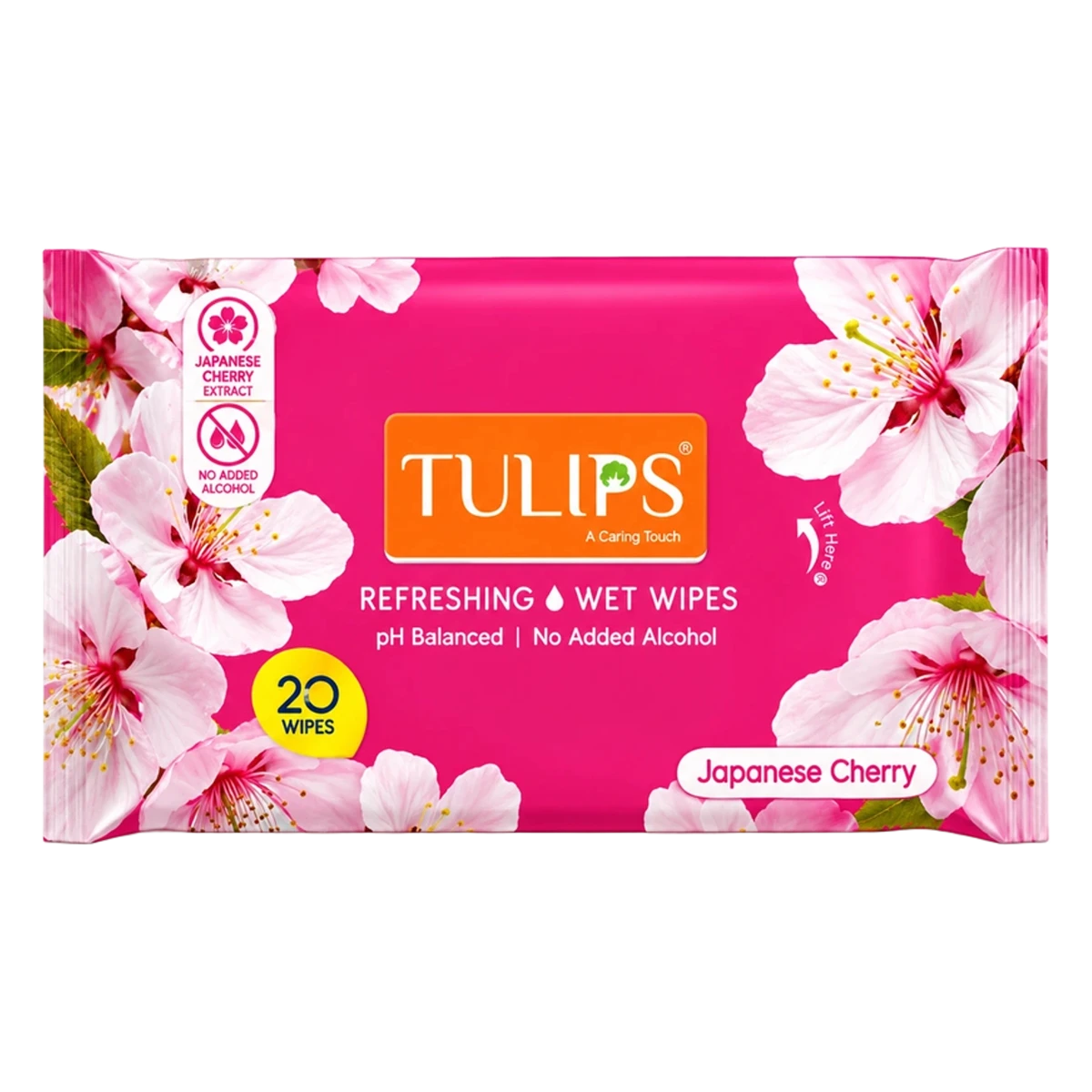 Japanese Cherry Refreshing Wet Wipes