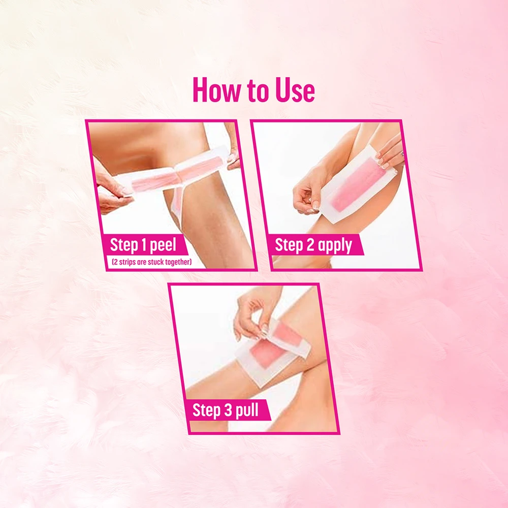 Professional Ready-to-use Wax Strips for Sensitive Skin
