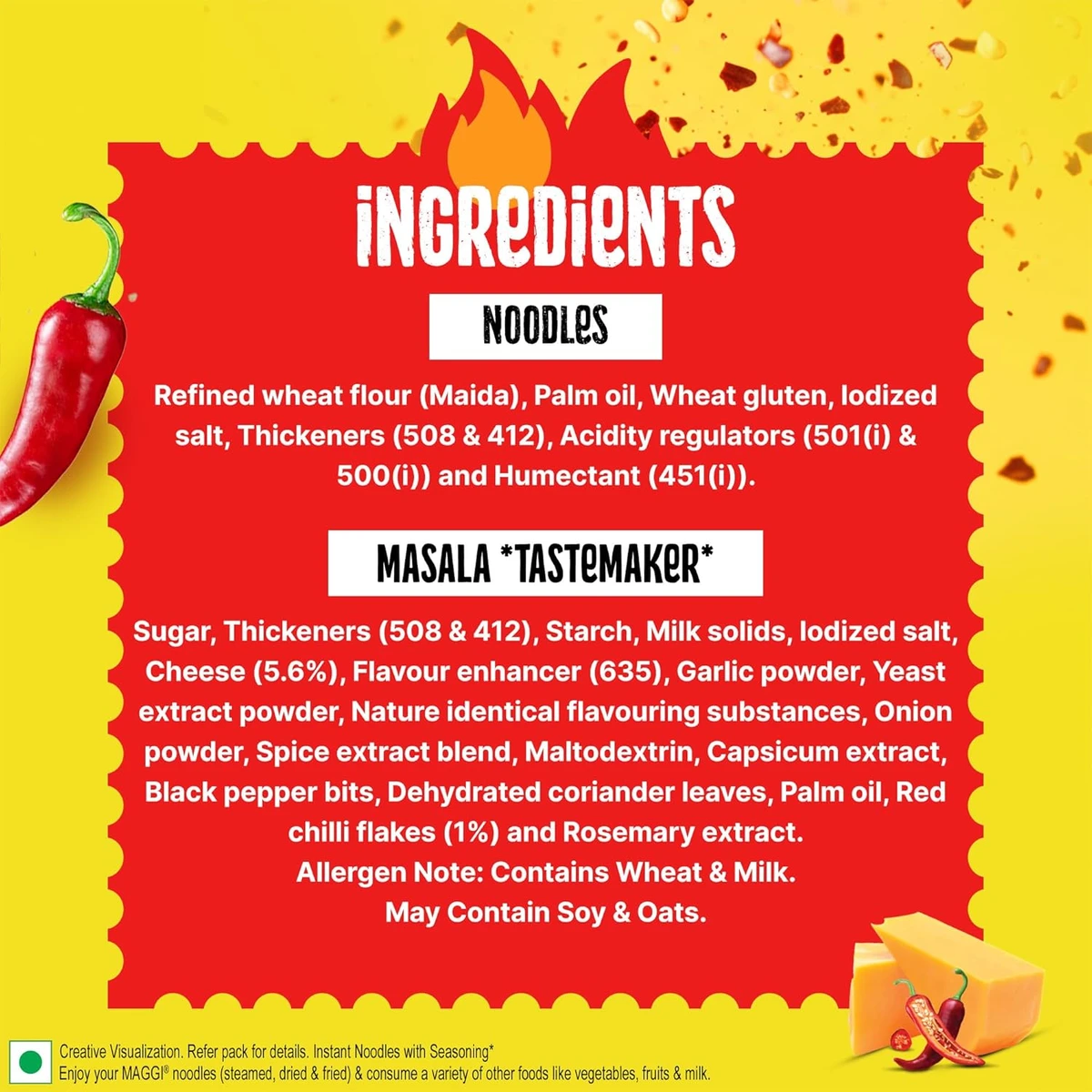 Maggi Spicy Chessy Instant Noodles