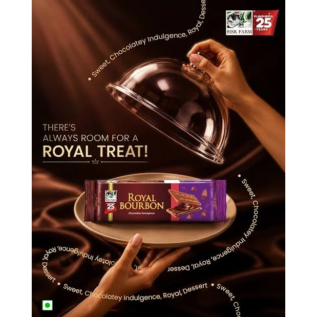Royal Bourbon Chocolate Biscuits