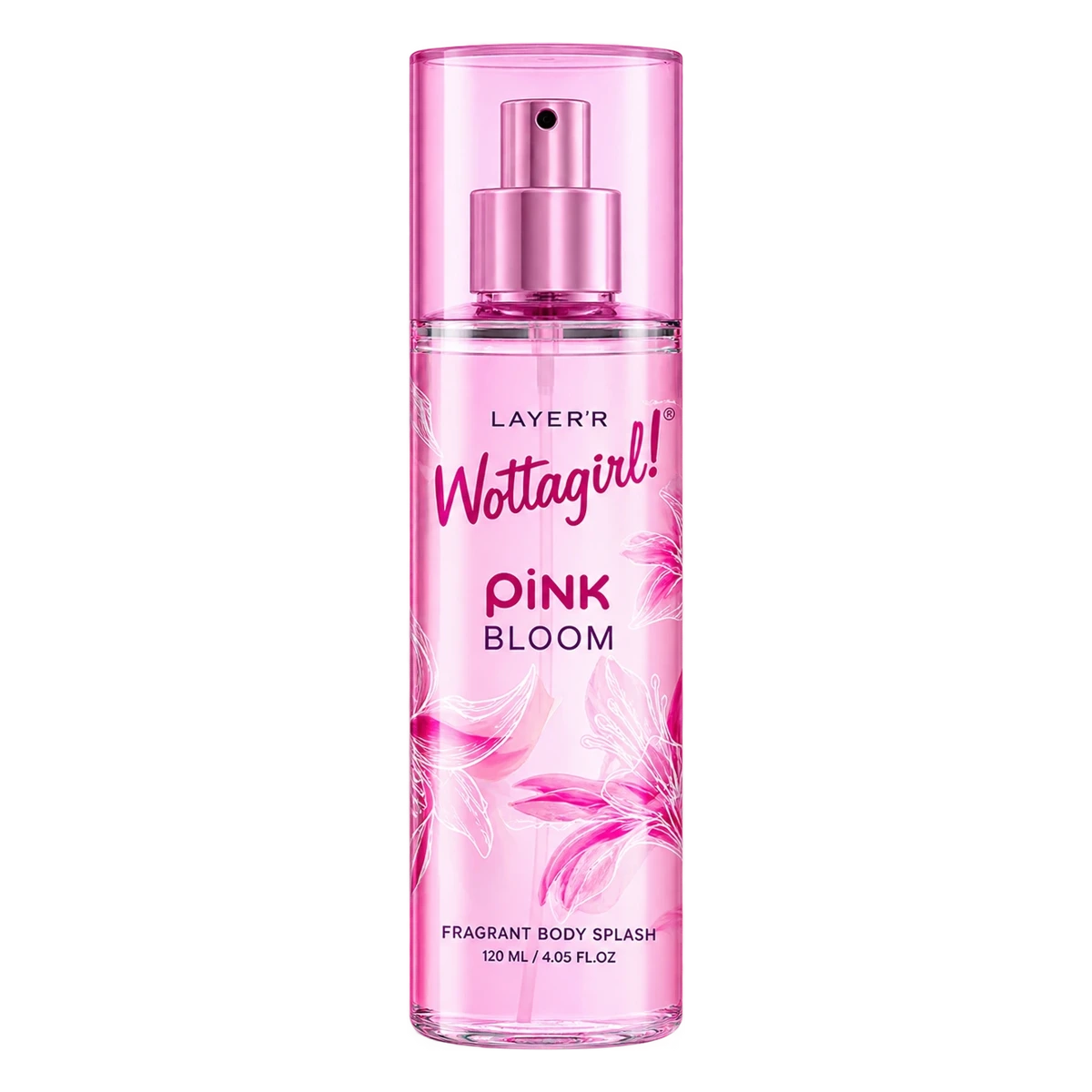 Wottagirl Pink Bloom Fragrant Body Splash