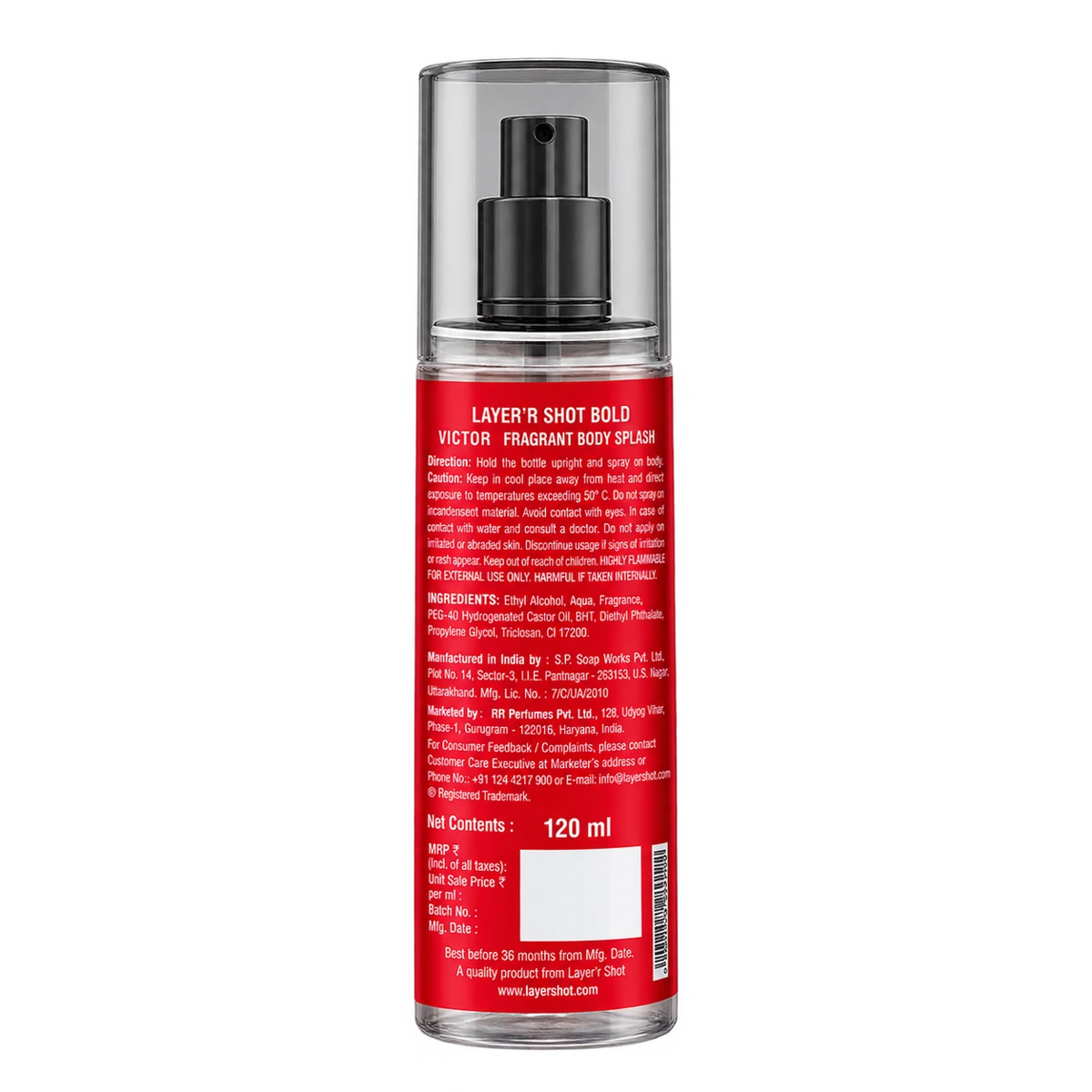 Bold Victor Fragrant Body Spray