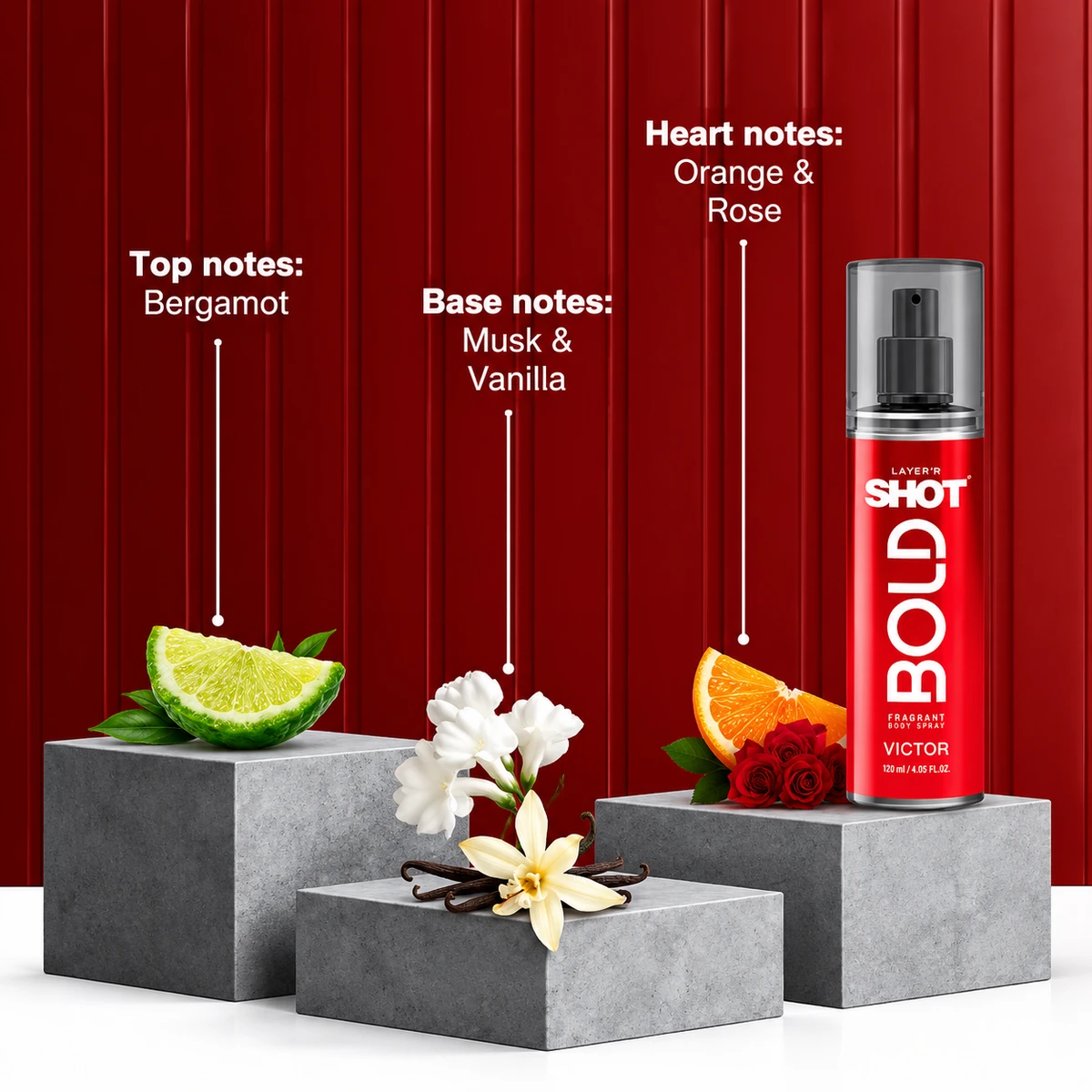 Bold Victor Fragrant Body Spray