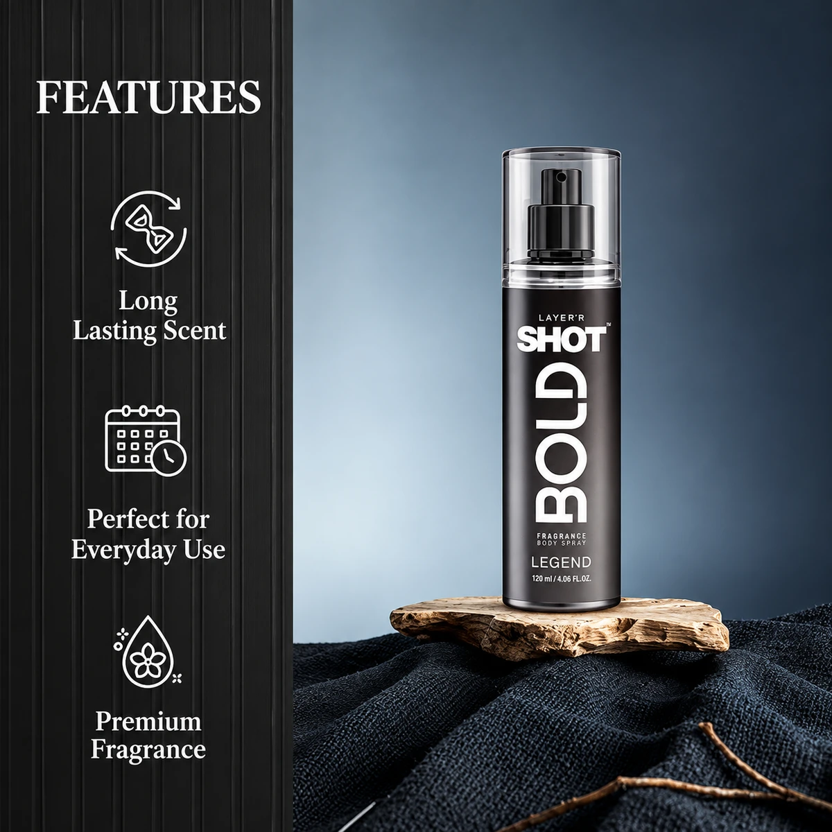 Bold Legend Fragrant Body Spray