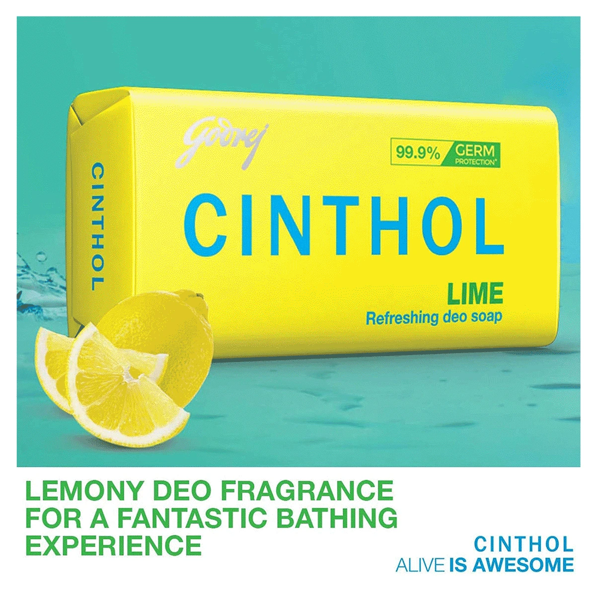 Cinthol Lime Refreshing Deo Soap