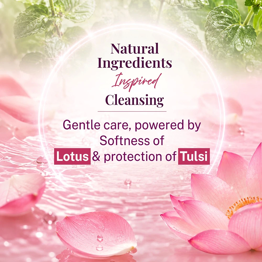 Mild Gentle Handwash Lotus and Tulsi