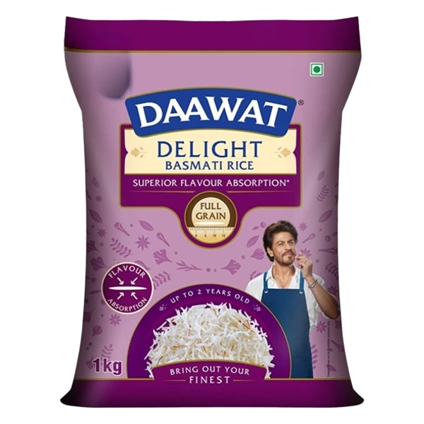Daawat Delight Basmati Rice - Superior Flavour Absorption