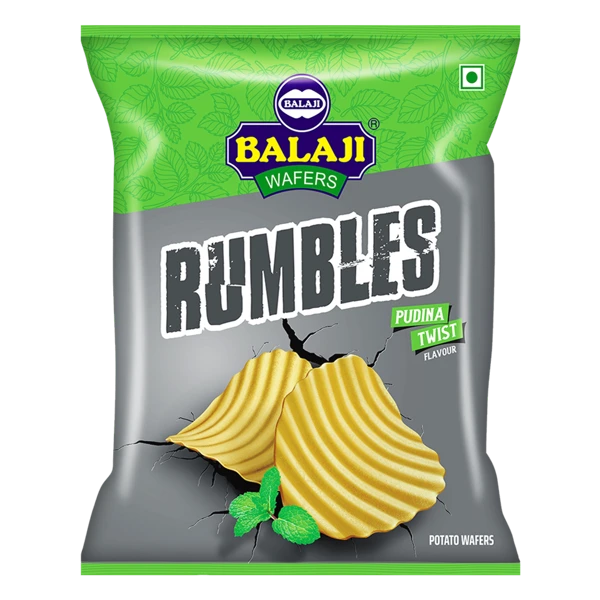 Balaji Rumbles Pudina Twist Potato Wafers