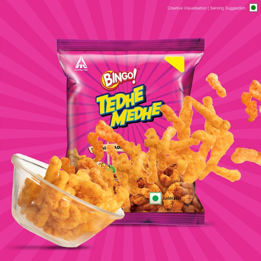 Tedhe Medhe Masala Tadka Crisps