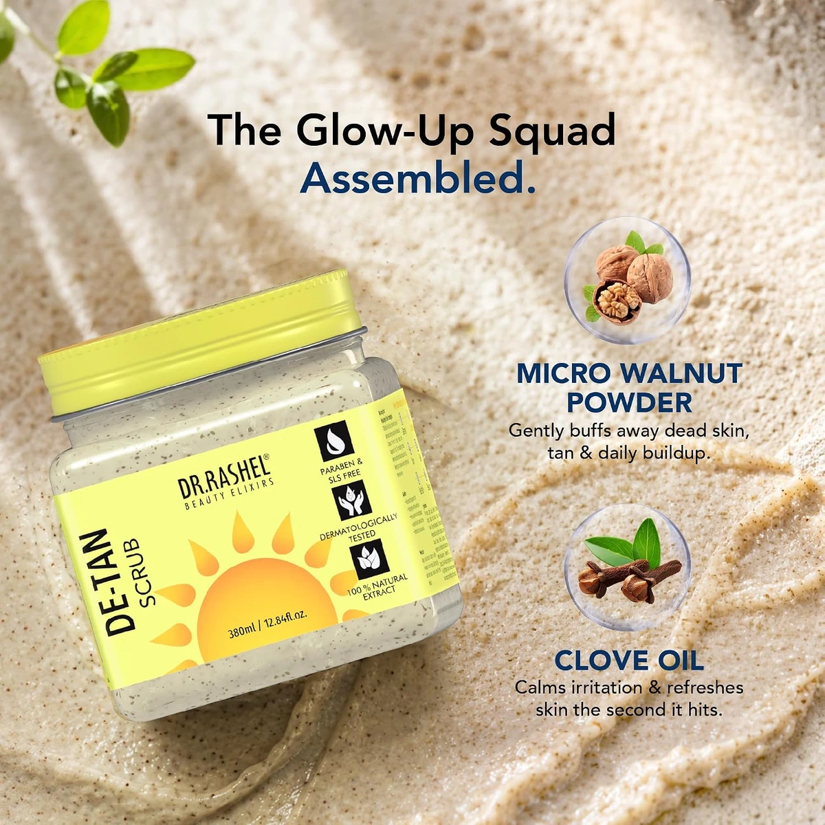 De-Tan Face & Body Scrub