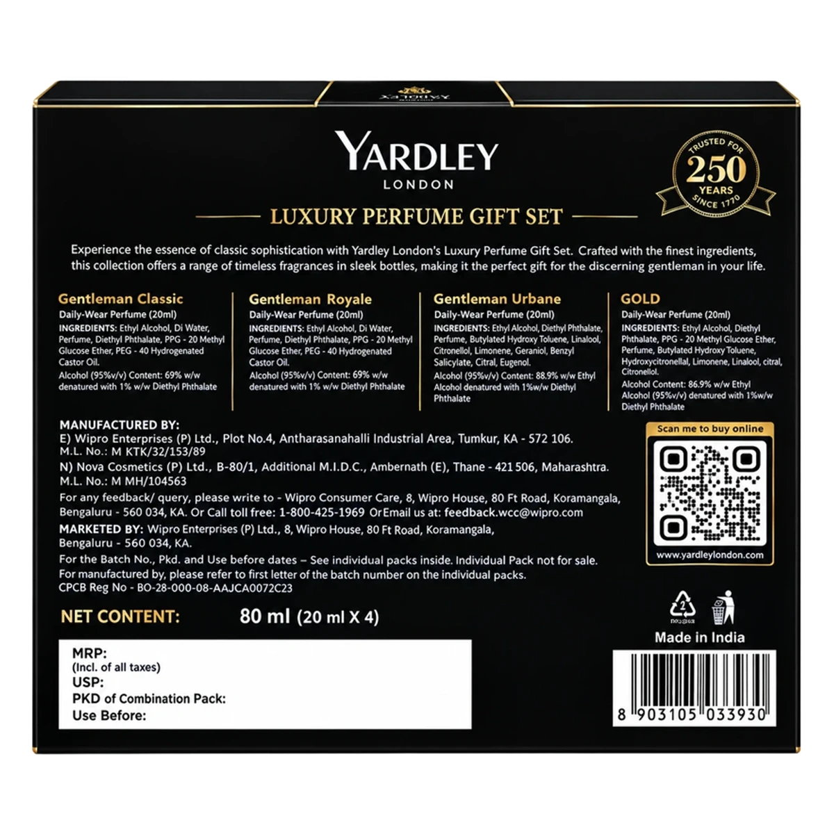 Gentleman Luxury Perfume Gift Set