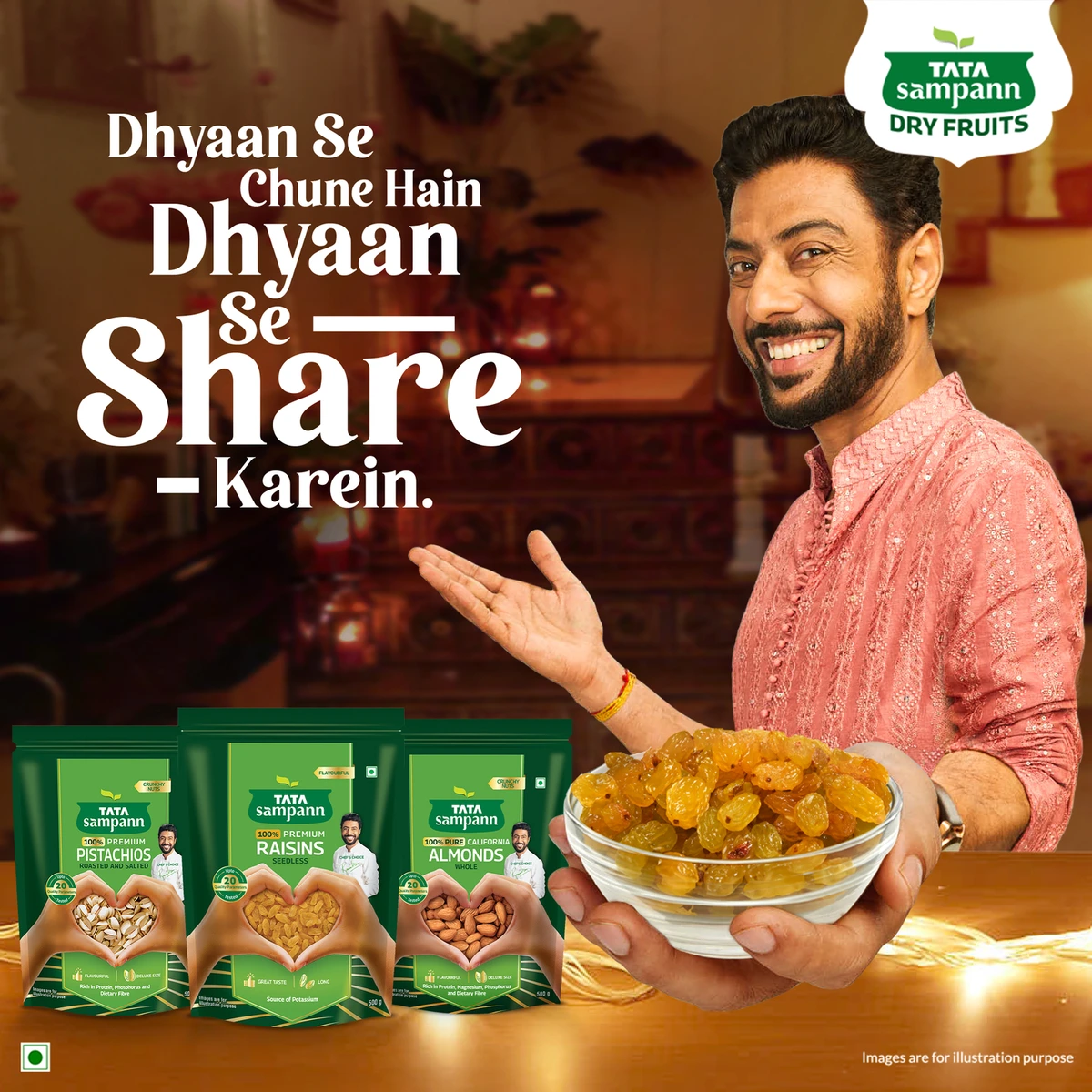 Sampann Premium Seedless Raisins / Kishmish