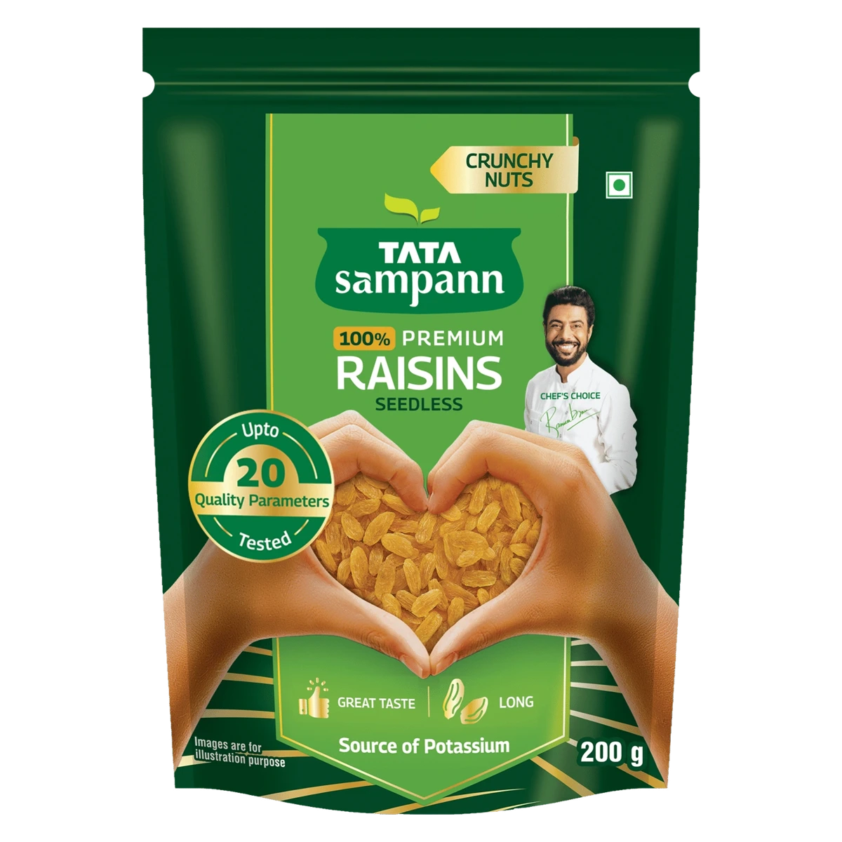 Sampann Premium Seedless Raisins / Kishmish