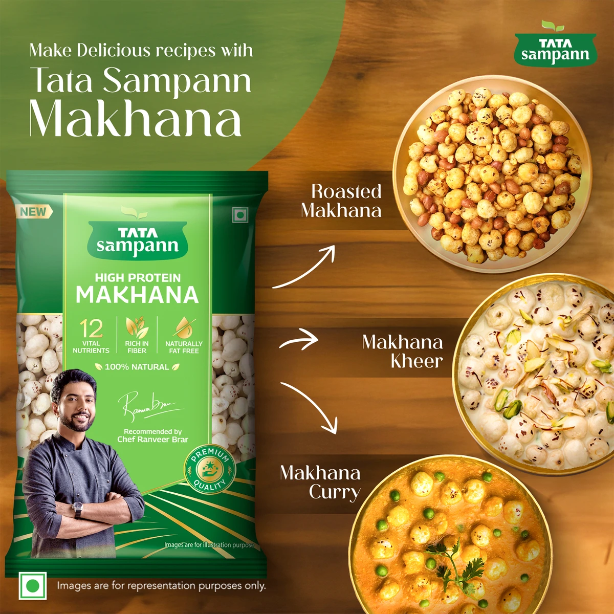 Sampann High Protein Makhana
