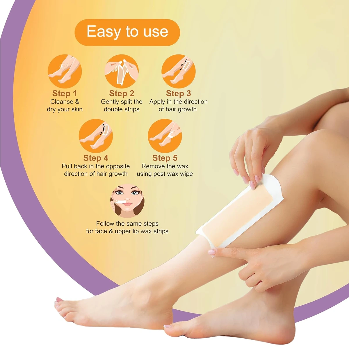 Insta Smooth Vitamin C Wax Strips