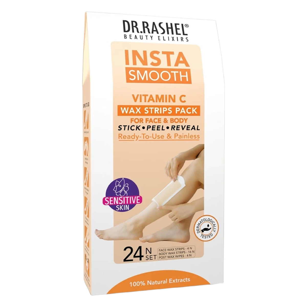 Insta Smooth Vitamin C Wax Strips