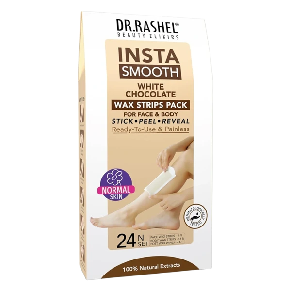 Dr. Rashel Insta Smooth White Chocolate Wax Strips