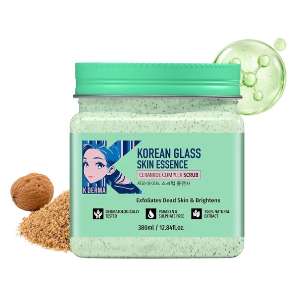 Dr. Rashel Korean Glass Skin Essence Ceramide Complex Face & Body Scrub