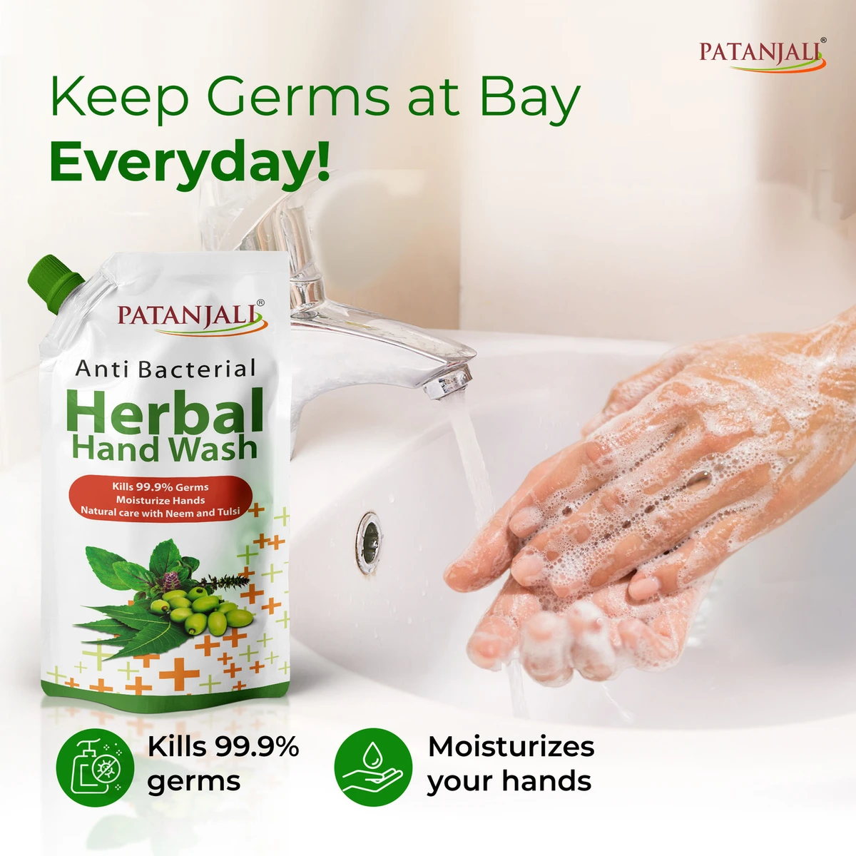Anti Bacterial Herbal Handwash Refill