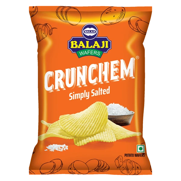 Balaji Crunchem Simply Salted Wafers