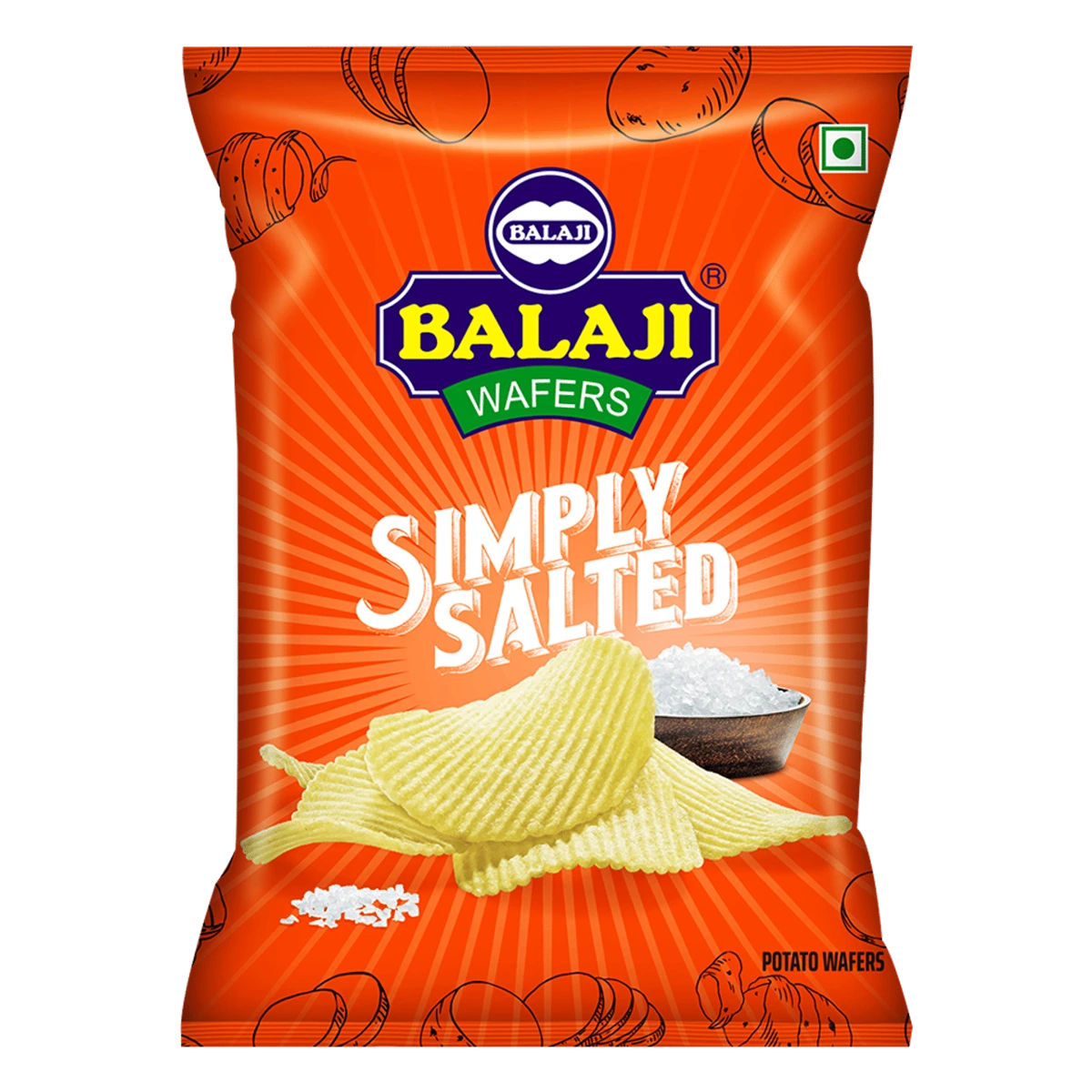 Crunchem Simply Salted Wafers
