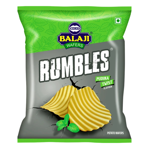 Balaji Rumbles Pudina Twist Potato Wafers