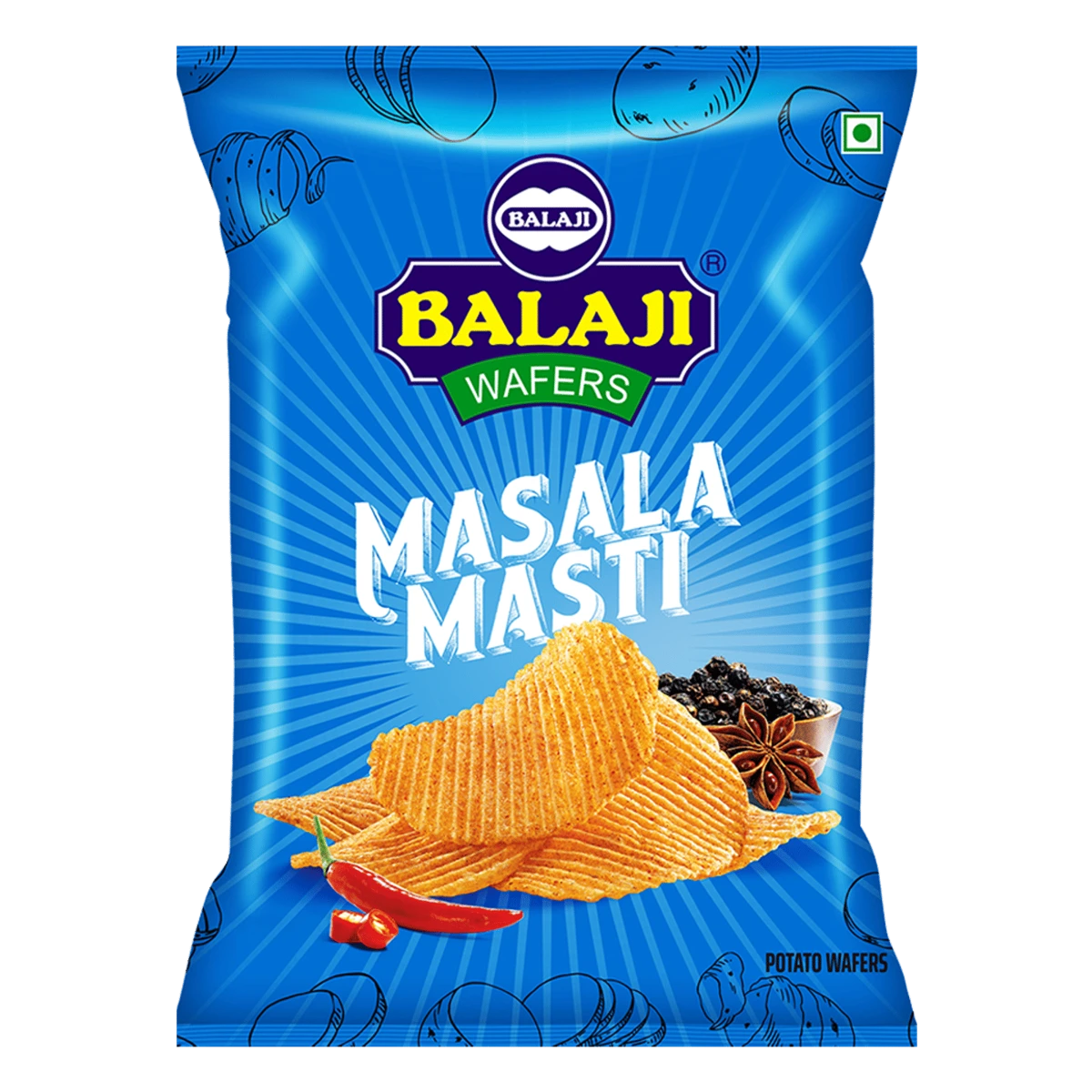 Crunchem Masala Masti Wafers