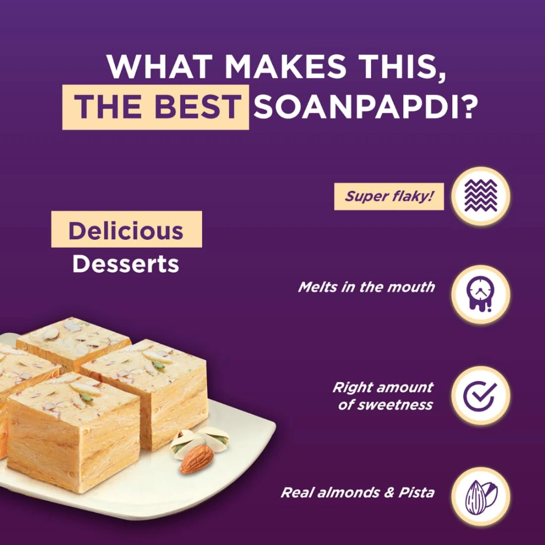 Soan Papdi Mithai