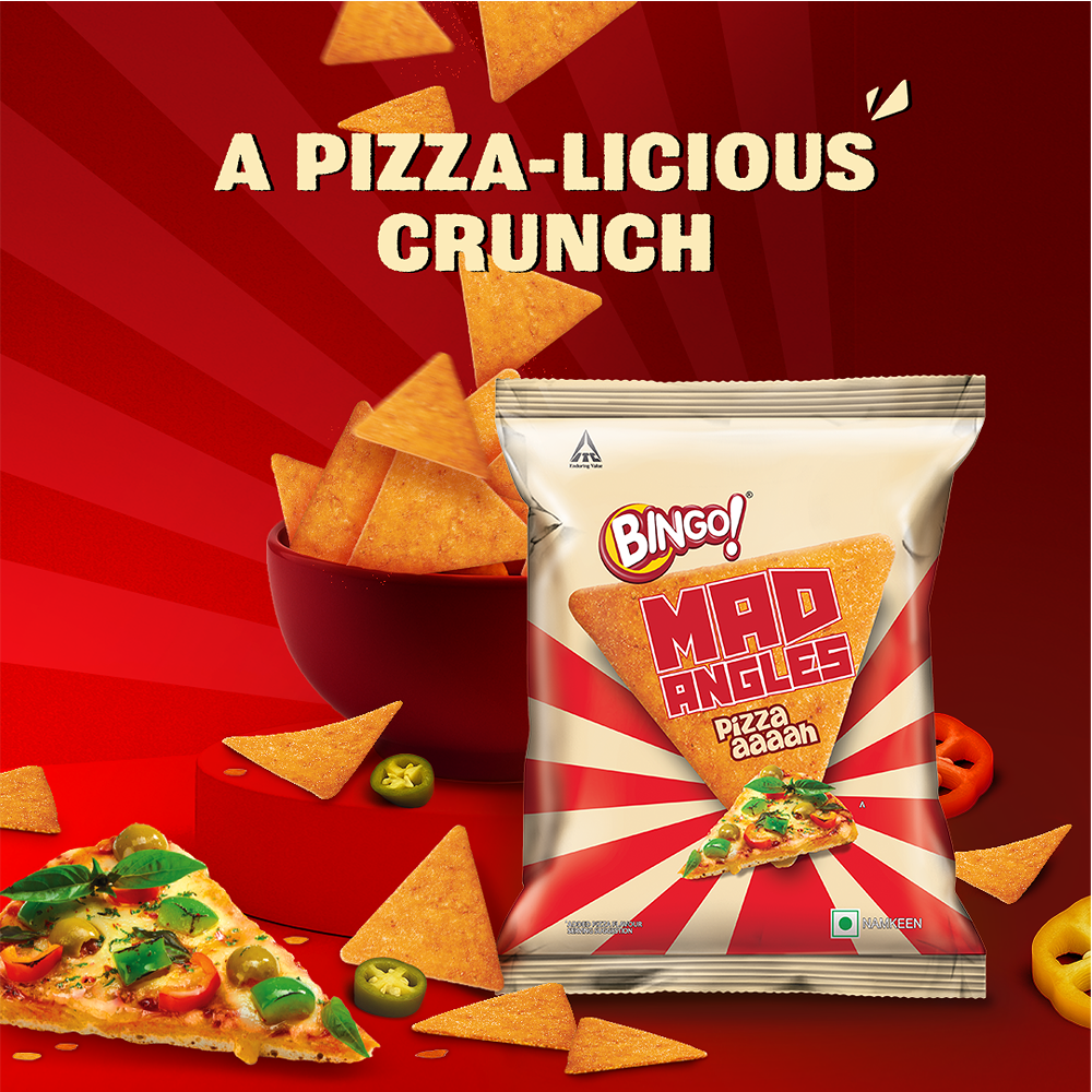 Mad Angles Pizza-aaaah Triangle Chips