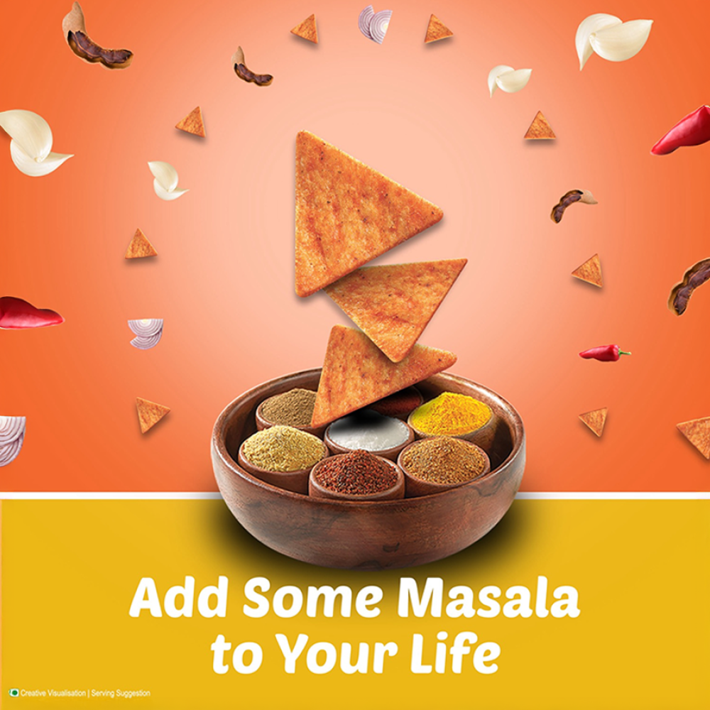 Mad Angles Mmmmm Masala Triangle Chips