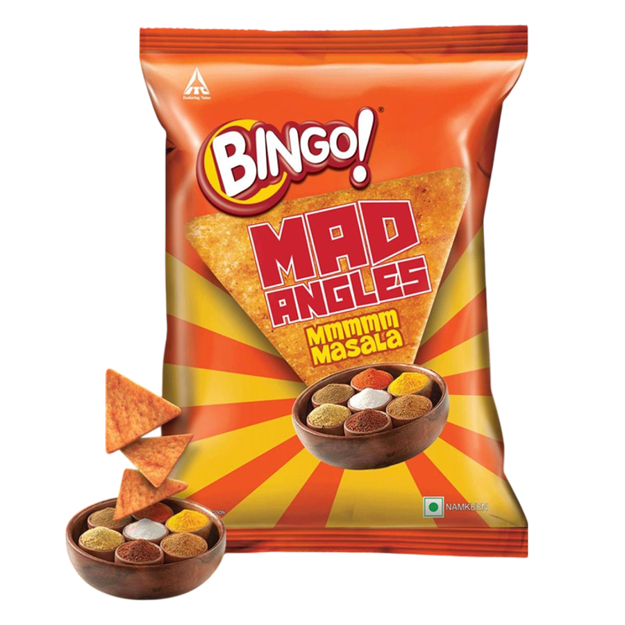 Mad Angles Mmmmm Masala Triangle Chips