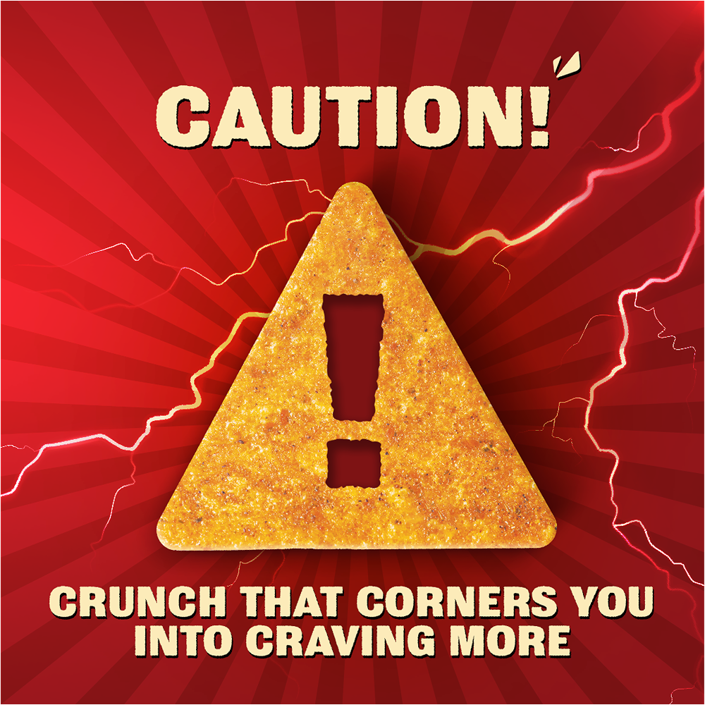 Mad Angles Red Alert Triangle Chips