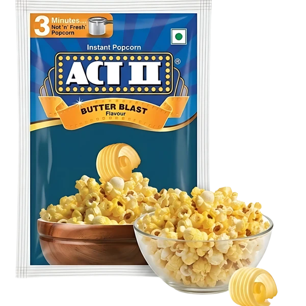 ACT II Butter Blast Flavour Instant Popcorn